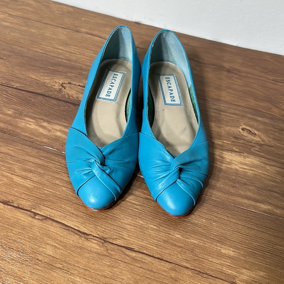 Escapade women’s Leather flat shoes size 5.5 - Picture 8 of 12